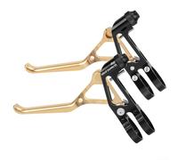 Lot de poignées de frein en aluminium ultralégères pour vélos pliants et de route, conçues avec CNC et support de 22 mm de diamètre pour un meilleur contrôle