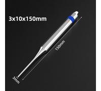 Lot de poinçons à rouleau en laiton de 2 mm à 10 mm à pointe biseautée pour réparation de montres, entretien de machines et utilisation en atelier - Longueur 150 mm (2 mm)