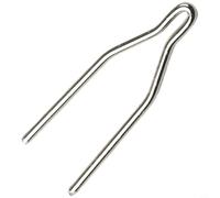 Lot de pointes de fer à souder pour outil de soudage électrique, fonctionne uniquement avec une distance de joint indiquée par la machine, environ 15 mm, diamètre de la pointe 1,5 mm (1 pièce)