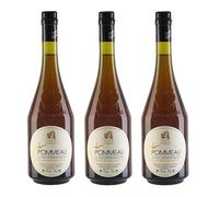 Lot de Pommeau de Normandie du Manoir Grandouet - 3 bouteilles de 70cl à 17% - Produits-Normandie