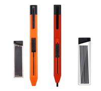 Lot de porte-mines professionnels de charpentier avec mine de 4 mm pour construction d'architecte