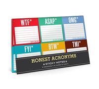 Lot de Post-It autocollants Knock Knock Honest
