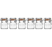 Lot De Pots À Épices Avec Clip En Verre 70ml