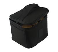 Lot de pots à épices de camping portables avec 8 bouteilles, conteneurs d'assaisonnement de voyage, sac de rangement pour barbecue, distributeur d'épices (2 sacs noirs avec 8 bouteilles)