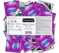 PASANTE INTENSITY CONDOMS - Lot de 36 préservatifs plus de plaisir "Ribs & Dots"