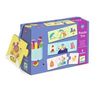 Lot de puzzles 3 pièces pour enfant Mon quotidien