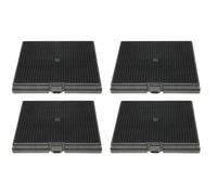 SOS Accessoire Lot de quatre filtres charbon D241 CA240S Hotte 49002532, CHF007/1 ROSIERES