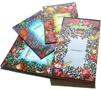 Lot de quatre livres de coloriage Histoires de forêt T.1-4