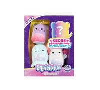 Lot de quatre peluches Squishville Mini Sparkle Squad