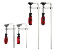 Lot de quatre serres joints en Acier Forgé - 2 longueurs de serrage 20 et 40cm - Poignée Bi-matière