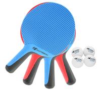 Cornilleau Jeu de raquettes de tennis de table Softbat 4 pièces Bleu