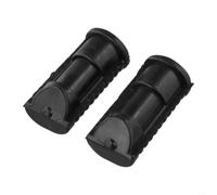 Lot de repose-pieds en caoutchouc pour moto vintage CB CL pour CT SL SS modèles 1965-79, housses de repose-pieds de rechange rétro pour série OEM 50661