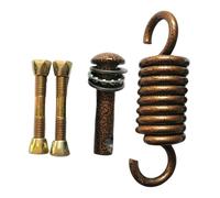 Lot de ressorts de chaise à œufs en acier inoxydable - Robuste, grande capacité de charge et résistant à la rouille - Pièces de rechange pour terrasse, balcon, garage, intérieur, montage au plafond