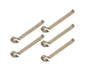 Lot de ressorts en métal pour plaque de chasse d'eau, pièce de réparation de chasse d'eau, mécanisme de bouton de WC dissimulé, remplacement des articles sanitaires, pour chasse d'eau de réservoir