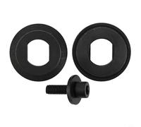 Lot de rondelles de bride en métal avec vis M6 à gauche pour fixation de lame de scie circulaire, pièces de rechange intérieures et extérieures compatibles avec