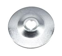 Lot de rondelles de butée pour scie à béton Stihl TS350 TS360 TS400 TS410 TS420 TS460, construction en acier avec diamètre extérieur de 103 mm, pièces de rechange argentées
