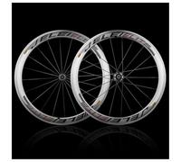 Lot de roues de frein 700 C C/V/jante à pignon fixe 50 mm pour vélo de route à dégagement rapide avant et arrière 100/130 mm, cassette 7-12 vitesses