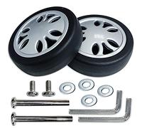 Lot de roues de rechange pour valise à roulettes OD 50 mm (50 x 15 x 6,1 mm)