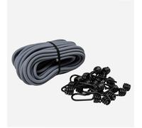 Lot de rouleau tendeur 10 m, Ø 8 mm avec 20 crochets WERKA PRO