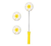 Lot de rouleaux de peinture d'angle pour cloisons sèches 10,2 cm pour pâte d'épandage de boue sans couture