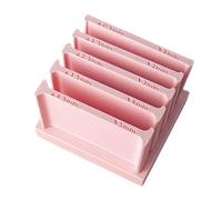 Lot de rouleaux de perles d'argile, contrôle précis de 5 tailles | Guides de roulement de bande de polymère | pour la décoration de bijoux, les projets d'artisanat et les artistes en céramique