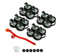 Lot de roulettes de déménagement pour meubles - Haute performance - Pour enlever les roues - Ergonomique - Pour objets lourds