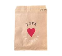 Lot De Sacs À Biscuits En Papier Kraft,Pochettes D'emballage,Papiers De Bonbon,Paquets De Pop-Corn,Accessoire De Pâtisserie,Fourniture D'anniversaire,15x10 Cm,50 Pièces - Type 13x18cm-50 Pcs #J