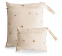 Lot de sacs imperméables pour bébé ? rangement étanche ecru, orange TU