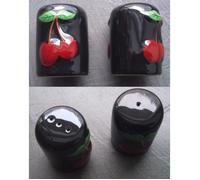 Lot de sel et poivre - Rockabilly - Cerise - Rouge - Cuisine - Rock & Roll
