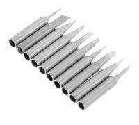 Lot de Set de Pointes de Soudage en Cuivre Argenté, Modèles Variés | Surface Lisse, Meulage de Précision, Tenue D’étain, Transfert Thermique Amélioré, pour Travaux Électroniques
