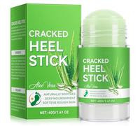 Lot de soin des pieds à l'aloe vera avec 60% d'urée，Applicable à Crème Pieds Très Secs et Abîmés, Baton Baume Pour Pieds,crème de réparation de talons fissuré