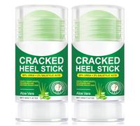 Lot de soin des pieds à l'aloe vera avec 60% d'urée - Soulage les talons secs et craquelés avec 2% d'acide salicylique - Baume hydratant pour les pieds - Hydratation - Végétalien - Sans (80g 2Pack)