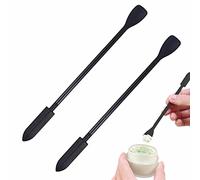 Lot de spatules en silicone | Petite spatule de maquillage en silicone - Grattoir à bocaux, grattoir à aliments, spatule pour obtenir le dernier maquillage