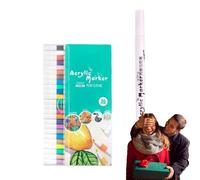 Lot de stylos de peinture acrylique - Marqueurs imperméables pour roche, bois, tissu, céramique, métal - Imperméables et rapides - Pour peinture sur roche sèche - Pour verre de pierre, bois métallique