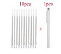 Lot De Stylos Marqueurs De Disparition,1 Lot De Lignes De Dessin,De Tissu Soluble Dans L'eau,Se Décolore Pour Vêtements,Accessoires De Couture - Type Silver