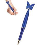 Lot de stylos papillon à encre gel - 13,4 x 1,2 cm - stylos d'écriture lisses pour étudiants, enseignants et artistes, design esthétique minimal, idéal pour la planification du journal et