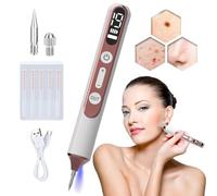Lot de stylos plasma | Stylo pour enlever les grains de beauté, 19 niveaux d'intensité et lumière LED | pour le visage, le corps, les verrues, les taches de rousseur, les névus, les taches de