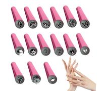 Lot de stylos pour tampons à ongles durables, stylos pour tampons floraux pour dessins détaillés, stylos pour tampons à ongles pour usage professionnel, les meilleurs stylos pour tampons