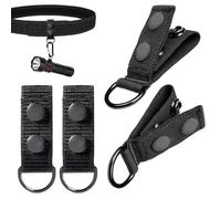 Lot de supports de ceinture - Organiseur de clips robustes, support de fixation d'équipement extérieur, porte-clés, accessoires pour la sécurité, la justice, les , les chantiers de