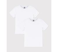 Lot de T-shirts manches courtes enfant en coton uni Petit Bateau - multicouleur - Taille 16 ans 16A multicouleur