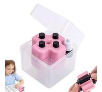 Lot de tampons 4 en 1 pour enfants - Outil de pratique de la division de la multiplication - Outil d'enseignement numérique aléatoire pour l'école préscolaire primaire, salle de pprentissage