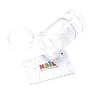 Lot de tampons à ongles en silicone pour ongles en gel