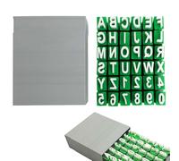 Lot de tampons de poterie FORMVERSITY avec lettres majuscules et lettres d'argile pour adultes et enfants - Outils pour l'art et l'artisanat