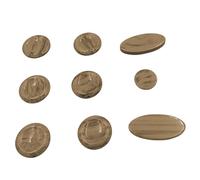 Lot de tampons de réparation multifonctions pour saxophone - Texture acrylique - Convient pour les types - Processus d'installation facile