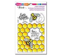 Lot de tampons transparents Bumblebee Happy Perfectly