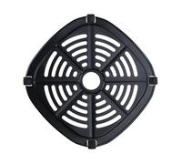 Lot de tapis de cuisson réutilisables en métal pour plaques d'air et poêles de cuisson en acier au carbone