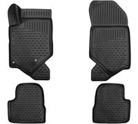 Lot de Tapis de Sol en Caoutchouc Design 3D - pour Citroën C4 à partir de 2020 - avec Bord Extra Haut de 5 cm | Années-modèles 2021-2026