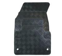 Lot de Tapis de Voiture en Caoutchouc compatibles/de Rechange pour Chrysler Jeep Wrangler 2 Portes (années 2007 à 2018) Tapis sur Mesure, très résistants, imperméables, antidérapants