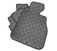Lot de Tapis de Voiture en Caoutchouc compatibles/de Remplacement pour Mercedes Vito Dual Liner (MK 2) (années 2004-date) sur Mesure, très résistants, imperméables, antidérapants