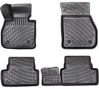 Lot de Tapis en Caoutchouc, Design 3D, pour Audi Q3 (8U) 2011-2018, Bord Extra Haut de 5 cm